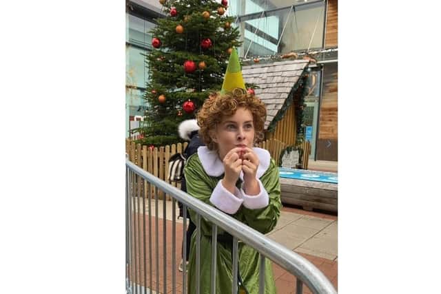 Portchester actor Courtney Chanel is hoping her performance will leave her £3,000 better off this Christmas.