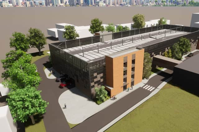 How the new car park at QA Hospital in Cosham could look