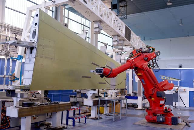 Robotics demonstrator at Cranfield University