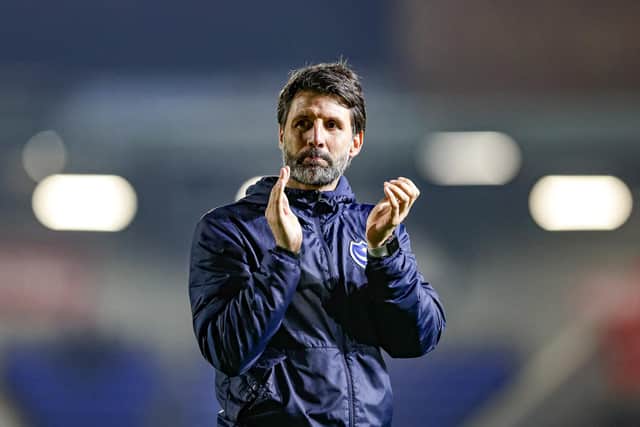 Danny Cowley is confident Pompey's goal-scoring problems are nearly over. Picture: Nigel Keene/ProSportsImages