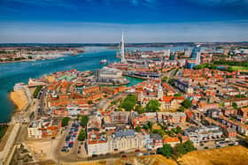 Portsmouth from the sky. Picture: David Cherriman