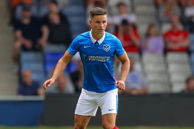 Pompey have shown the door to Callum Johnson following two seasons at Fratton Park. Picture: Nigel Keene/ProSportsImages