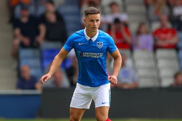 Pompey have shown the door to Callum Johnson following two seasons at Fratton Park. Picture: Nigel Keene/ProSportsImages