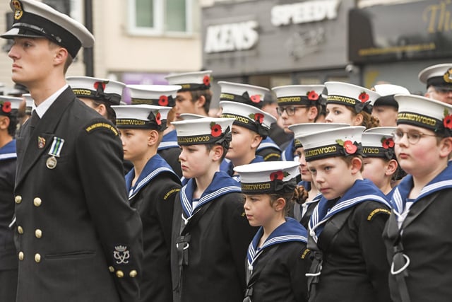 Part of the Royal Navy presence in Fareham.