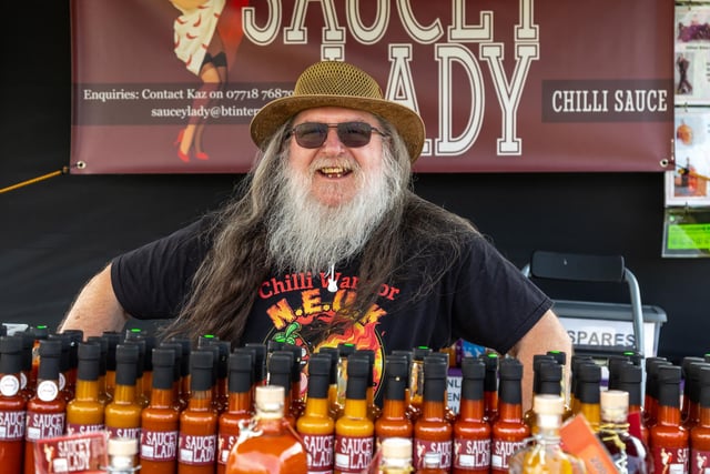 Steve Willott from Saucy Lady, based in Reading. Picture: Mike Cooter (210522)