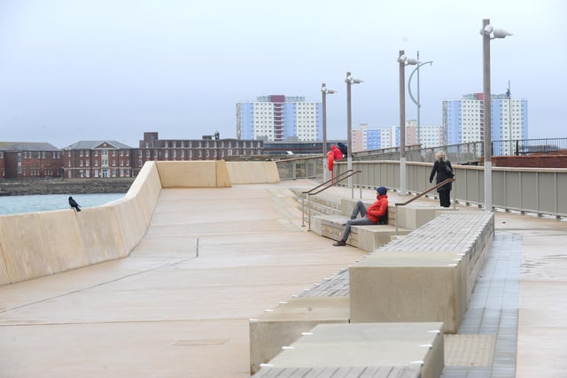 If you are looking for a breath of fresh air this winter then there is nothing better than a coastal walk. The stretch from Old Portsmouth to Clarence Pier includes the sea defences at Long Curtain Moat where there are plenty of view points to enjoy and benches to sit at. If the mood takes you then you can walk over Southsea Common (as the Esplanade between the hovertravel terminal and Blue Reef is currently closed) and continue along the prom past Southsea Castle and beyond. Picture: Sarah Standing (160223-5520)