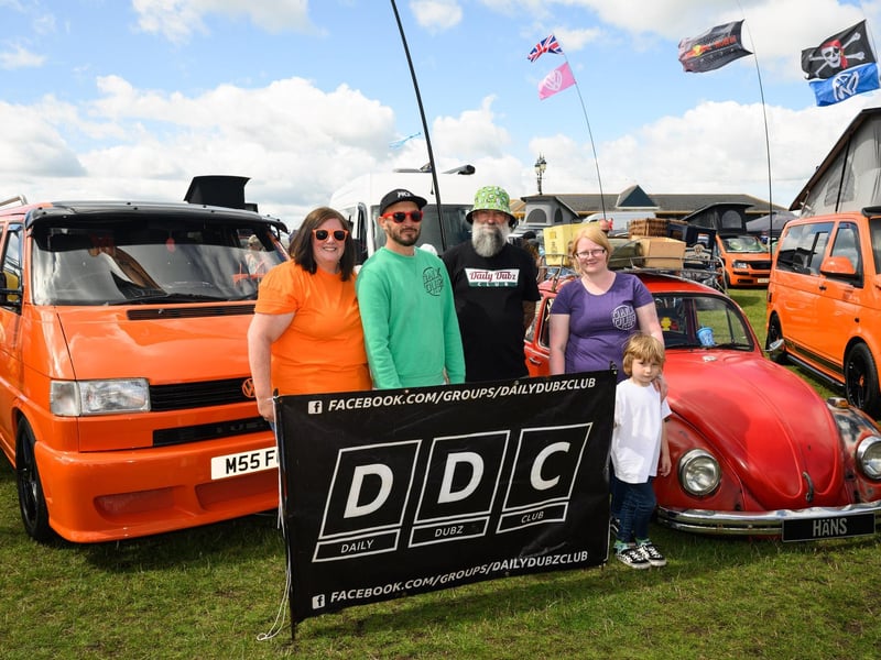 Pictured is: Members of the Daily Dubs Club
Picture: Keith Woodland (060821-142)