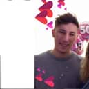 Bradley Coombes with mum Caroline Mousdale