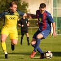 Charlie Bell, left, has left Moneyfields to sign for Wessex Premier leaders AFC Portchester.

Picture: Keith Woodland
