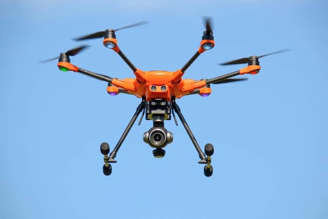 Hampshire police have deployed drones more than 200 times since they were brought into use in July 2019. Picture: Hampshire/Thames Valley police