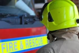 Firefighters from Fareham were called to tackle a bin shed fire in Park Gate.