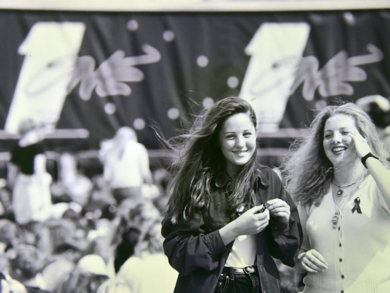 The Radio 1 Roadshow in Southsea, in 1994.