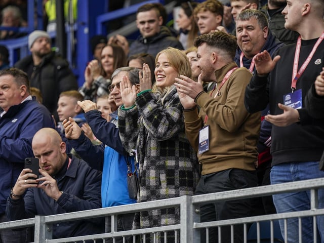 20,113 fans were packed into Fratton Park as Pompeym welcomed their biggest crowd into PO4 for more than 13 years