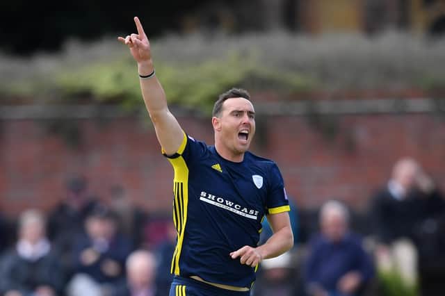 Kyle Abbott took career best Lista A figures as Hampshire defeated Worcestershire in the Royal London Cup. Picture: Alex Davidson/Getty Images.