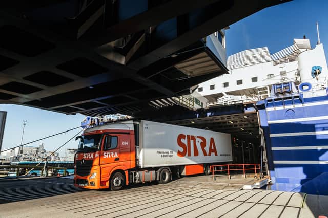 Freight at Portsmouth International Port Picture: Paul Gonella/Strong Island