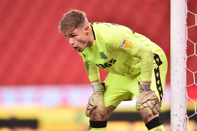 Stoke youngster Josef Bursik has been allowed to move to Peterborough on an emergency loan following an injury to Posh keeper Christy Pym. Picture: Nathan Stirk/Getty Images