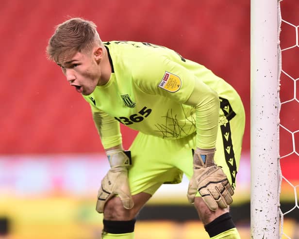 Stoke youngster Josef Bursik has been allowed to move to Peterborough on an emergency loan following an injury to Posh keeper Christy Pym. Picture: Nathan Stirk/Getty Images