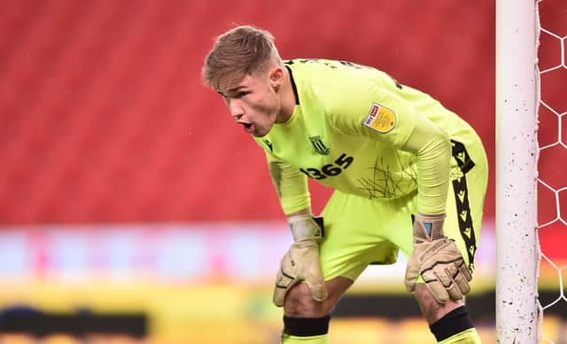 Stoke youngster Josef Bursik has been allowed to move to Peterborough on an emergency loan following an injury to Posh keeper Christy Pym. Picture: Nathan Stirk/Getty Images