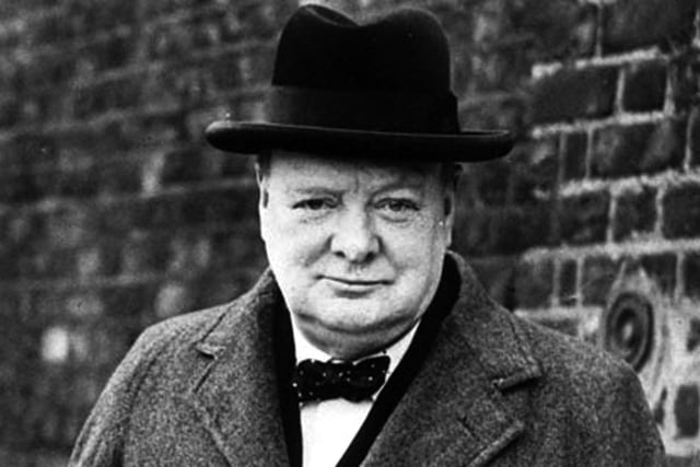 Winston Churchill at the beginning of the war.