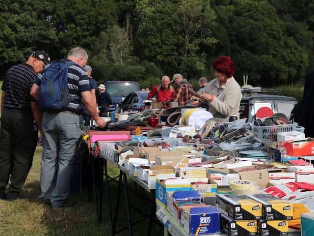 Trunk Traders at beaulieu Spring Autojumble