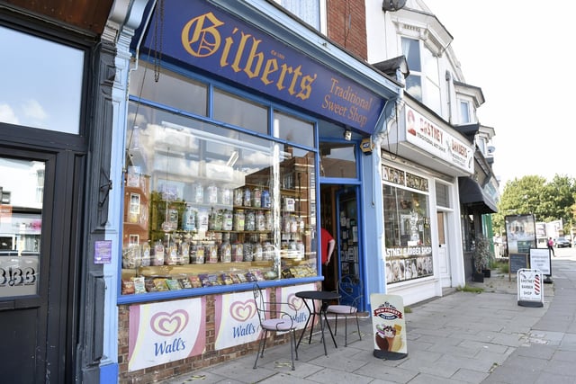 Gilbert's Sweet Shop is a beloved part of the scenery in Southsea - and has even been recreated in Southsea Model Village. The shop is at 181 Eastney Road, Southsea.

Picture: Sarah Standing