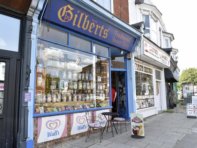 Gilbert's Sweet Shop is a beloved part of the scenery in Southsea - and has even been recreated in Southsea Model Village. The shop is at 181 Eastney Road, Southsea.

Picture: Sarah Standing