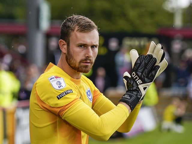 Pompey keeper Will Norris has bounced back from play-off agony at Fratton Park this season.