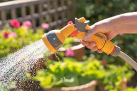 The hosepipe ban is now in place