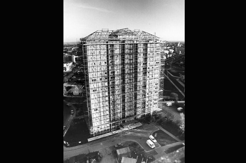 Pickwick House in Wingfield Street in December 1987