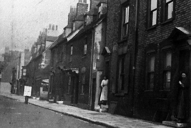 All that is written on the back of this photograph is ‘A Portsmouth street'. Does anyone recognise it?