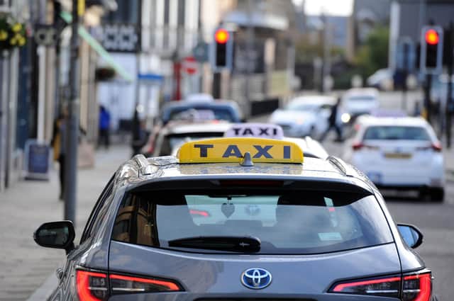 Taxis in Portsmouth could face tougher restrictions to improve air quality. Picture Michael Gillen