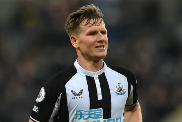 Former Pompey man Matt Ritchie was in attendance for the Blues defeat to Charlton at Fratton Park.   Picture: Stu Forster/Getty Images