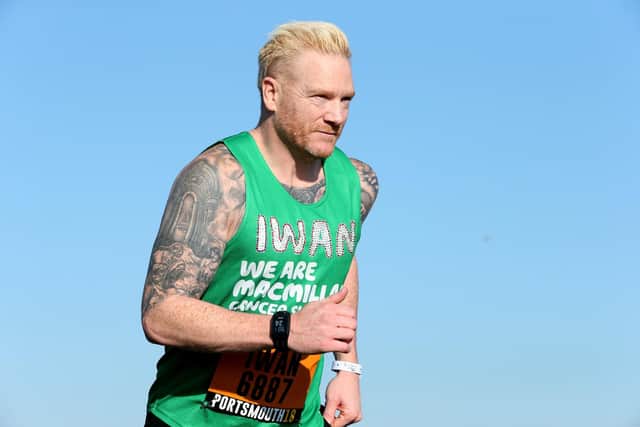 Iwan Thomas is appearing in the charity football match at AFC Portchester in May. Picture: Chris Moorhouse