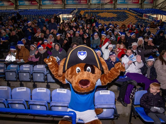 Fratton Park Christmas sing-along at Portsmouth Football Club.
Picture: Habibur Rahman