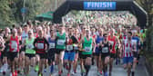 The start of the Gosport Half Marathon