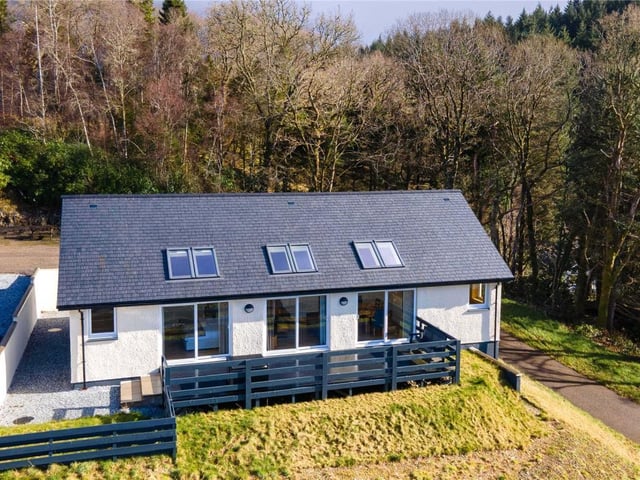 Invernahyle Cottage was built to a high standard just over two years ago.