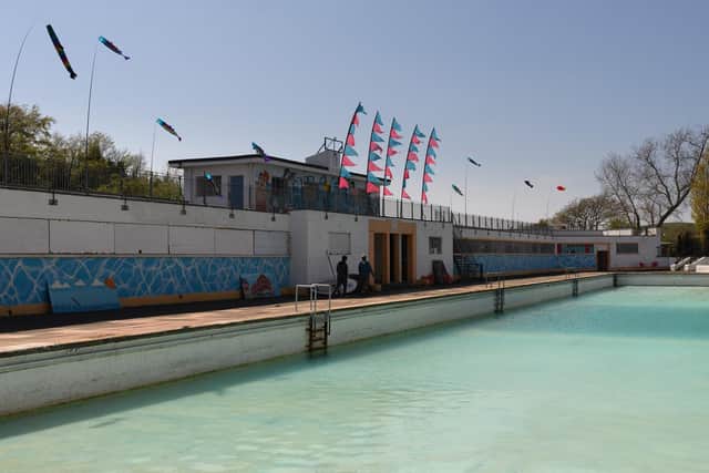 Hilsea Lido is calling for volunteers and paid lifeguards to help reopen in the site in the coming months. Picture: Keith Woodland (240421-2)