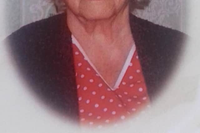 Doreen Wiles, Wendy and Sandra's Mum, who died from dementia