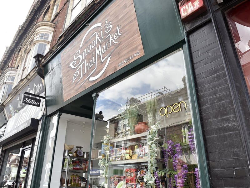 Snooki's Thai Market in Elm Grove, Southsea. 

Picture: Sarah Standing