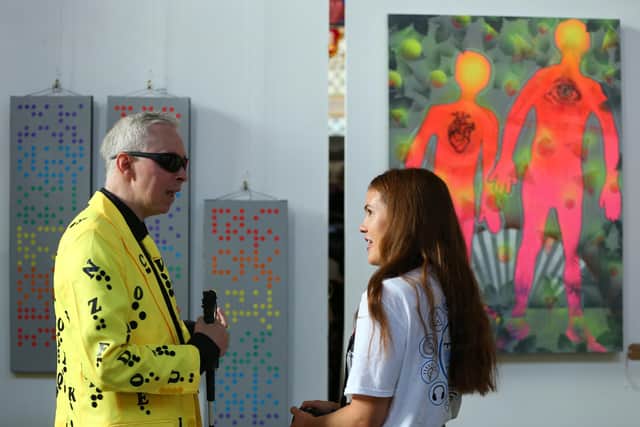 The Grateful Arts Club community exhibition, St Margaret's Church. Picture: Chris Moorhouse (jpns 180921-02)