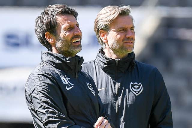 Danny and Nicky Cowley. Picture: Dennis Goodwin