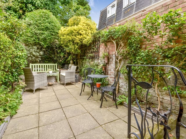 This end-of-terrace townhouse in Netley Terrace, Southsea, is on the market at a guide price of £665,000. It is listed by Fine and Country.