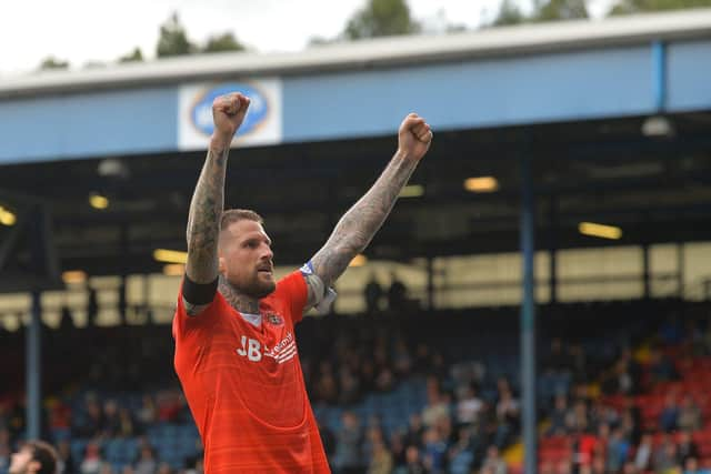 Former Pompey player Sonny Bradley has left Luton for Derby on a free transfer. Picture: Owen Hearn