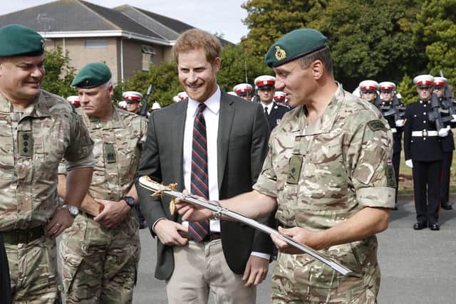 The Duke of Sussex has been stripped of his Royal Navy roles. Picture: Chris Jackson/PA Wire