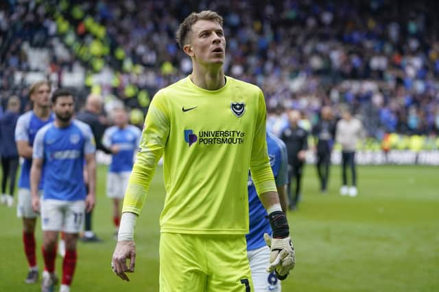 Former Pompey keeper Matt Macey is now a free agent after leaving Luton. Picture: Jason Brown/ProSportsImages