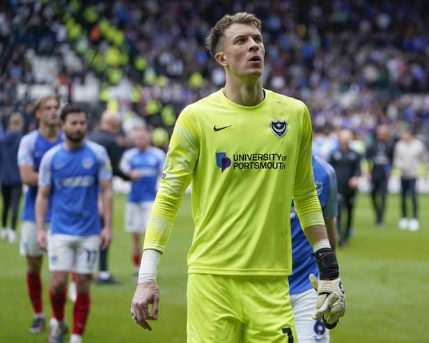Former Pompey keeper Matt Macey is now a free agent after leaving Luton. Picture: Jason Brown/ProSportsImages