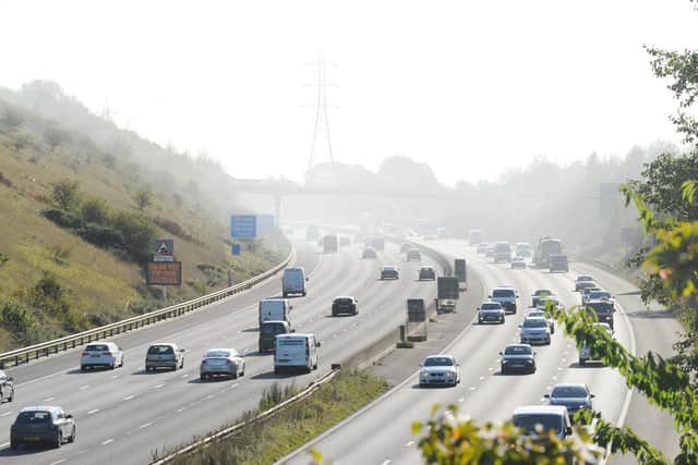 The M27. Picture: Sarah Standing (170919-7612)