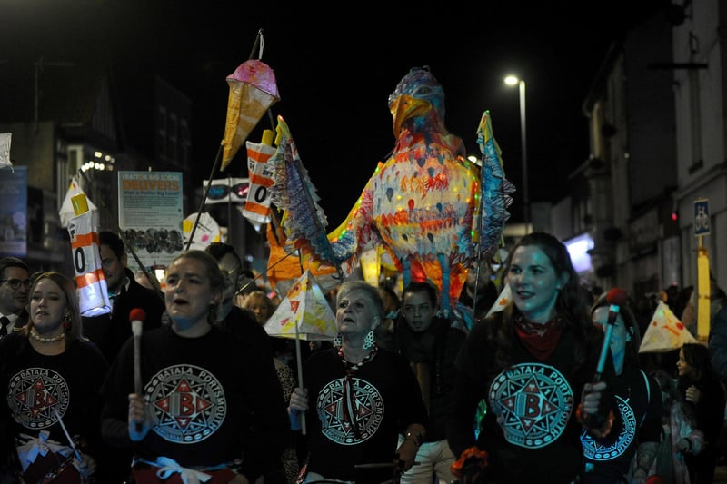 Residents gathered in their droves to take part in the festival.