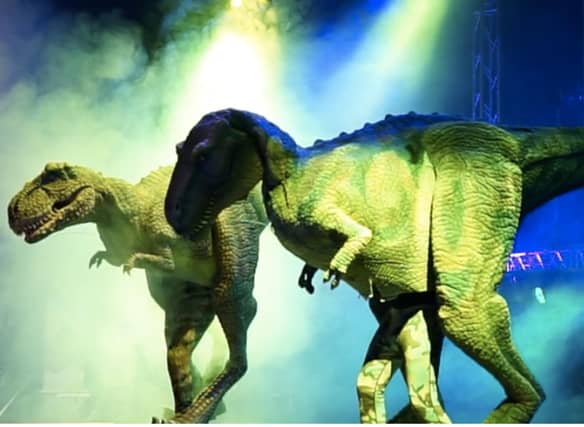 Dinosaurs will also make an appearance!