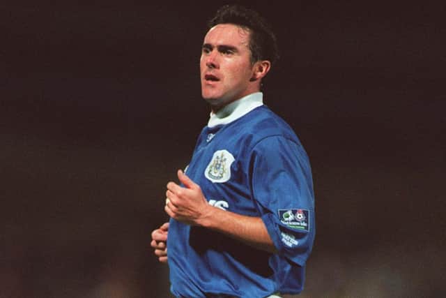 Alan McLoughlin during his Pompey playing days.